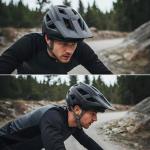 KINGBIKE Mountain Bike Helmet MTB Ebike Helmets for Adults Men Women Professional Trail Enduro XC Cross Country NTA-8776 E-Bike Certified (Matte Black, M)