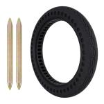14x2.125 Solid Tire - 14 Inch 14x2.125 Electric Bike Tubeless Tire for E-Bike, E-Scooter and Electric Folding Bike - Rear/Front Wheel Replacement - Airless - Puncture-Proof - 1 Pack