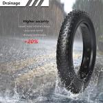 20x4.0 inch Fat Bike Tire 60TPI for Electric Bike Fat Bicycle Tire 4.0 inch Mountain Bike Tire (20x4.0 inches)