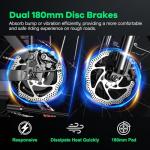 Foldable Electric Bike for Adults, 30+MPH, 48V 20Ah Removable Battery up to 80Miles, 20" Fat Tire 1000W Dirt Ebike Adult Electric Bicycle for City Commute Beach Mountain Flat Tube E Bike Black