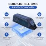 UAZ 36V 48V 52V Ebike Battery 5 Pin 10.4AH 15.6AH 20AH with 40A BMS, Safe Lock, LED Indicator Light, USB Port, for 250-1500W Motor E-Bike, Scooter, Electric Bicycle (48V10.4AH-5PIN)