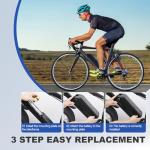 UAZ 36V 48V 52V Ebike Battery 5 Pin 10.4AH 15.6AH 20AH with 40A BMS, Safe Lock, LED Indicator Light, USB Port, for 250-1500W Motor E-Bike, Scooter, Electric Bicycle (48V10.4AH-5PIN)