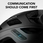 Sena Smart Communications Mountain Bike Helmets - M1 (Matte Black, Large)