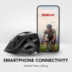 Sena Smart Communications Mountain Bike Helmets - M1 (Matte Black, Large)