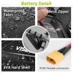 VISET LI 48V15Ah Ebike Battery with Bag, 36V/48V/ 52V/10Ah/15Ah/20Ah Electric Bike for 250W-1500W Motor for Mountain Bike Motor Bike/Trike/Scooter Conversion Kit