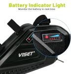 VISET LI 48V15Ah Ebike Battery with Bag, 36V/48V/ 52V/10Ah/15Ah/20Ah Electric Bike for 250W-1500W Motor for Mountain Bike Motor Bike/Trike/Scooter Conversion Kit