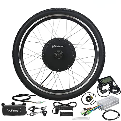 Voilamart 26" Front Wheel 48V 1000W Electric Bike Conversion