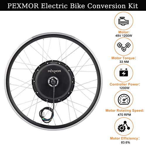 PEXMOR 48V 1200W E-Bike Conversion Kit