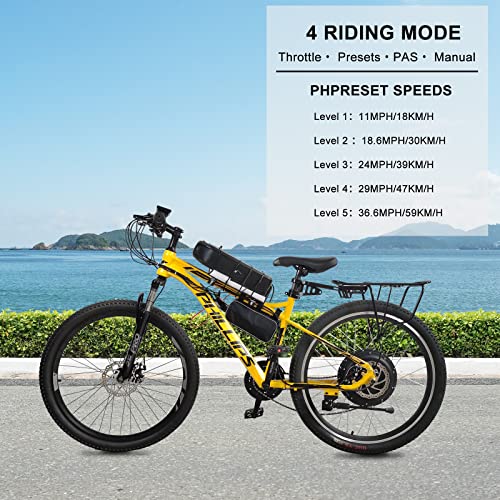 PEXMOR 48V 1200W E-Bike Conversion Kit