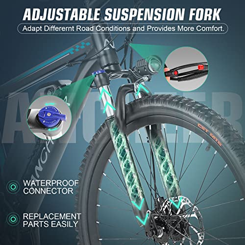 ANCHEER 500W 26'' Gladiator Electric Mountain Bike
