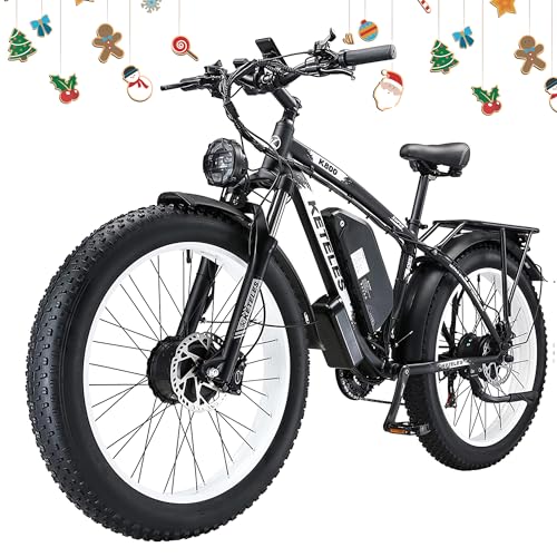 PHNHOLUN KETELES 2000W Dual-Motor Electric Bike