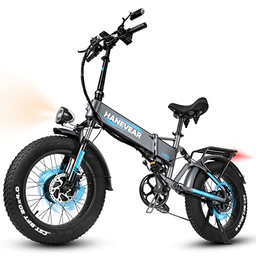 Folding 20'' AWD e-Bike with Dual Motor, LG 16Ah Lithium Battery