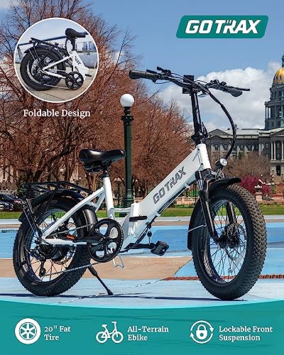 Gotrax F2 20" Folding eBike - 55 Miles