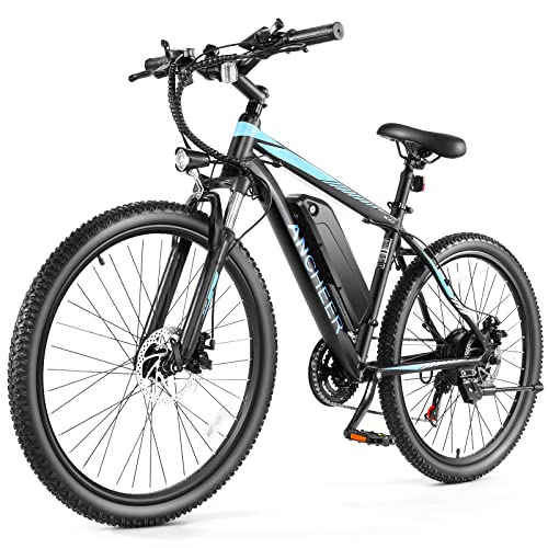ANCHEER Electric Mountain Bike 500W 26'' Commuter Ebike
