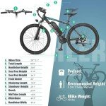 ANCHEER 500W 26'' Gladiator Electric Mountain Bike