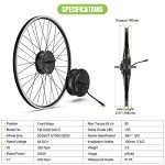 BAFANG 48V 500W Front Hub Motor Electric Bike Conversion Kit for 20“/26"/700C Wheel Drive Engine with LCD Display &Optional Ebike Battery