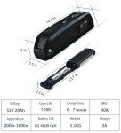 Joyisi 52V Ebike Battery 20AH Lithium ion Bike Battery BMS Protection Board for 1600w 1500w 1000w 750w 500w Electric Bike Kits