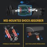 EBKAROCY Ebikes for Adults, 400W Motor 20MPH Max Speed, 14” Tire, 48V 15AH Removable Battery for Electric Bike, Multi-Shock Absorption, City Commuter, Foldable Adult Electric Bicycles for Women, Men