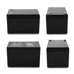 2 Pack 12v 12ah F2 Sealed Lead Acid AGM Rechargeable SLA Deep Cycle Battery