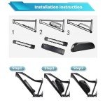 BAFANG Electric Bike Battery 48V 52V 13Ah 17.5Ah 20Ah Ebike Lithium Ion Battery with Charger and Key 500W 750W 1000W 1500W Motor AW and Other Motors