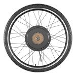 AW Electric Bike Conversion Kit 48V 1000W 26" Rear Wheel Powerful Motor E-Bike Conversion Kit Dual Mode Controller W/LCD Display Twist Throttle PAS Ebike Wheel Kit