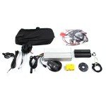 20" Front Wheel Hub Electric Bike Conversion Kit, 48V 1000W E-Bike Powerful Hub Motor Kit with SW-810LED Display Waterproof Wire Front Wheel Hub Assembly Motor Kit (US Stock)