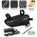 H HAILONG 48V 10ah ebike Battery,36V 8Ah/ 12AH / 48 Volt Electric Bike Scooter Lithium Battery with Waterproof Case,2A Charger and BMS for 250W 500W 600W 800w Motor