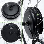 JAUOPAY 48V 1000W Electric Bicycle Conversion Kit 26" E-Bike Front Hub Motor Wheel 28mile/h (45km/h) High Speed Brushless Gearless Hub Motor Kit