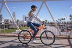 Jasion EB5 Electric Bike for Adults with Peak 500W Brushless Motor, 40Miles 20MPH Commuting Electric Mountain Bike with 360Wh Removable Battery, 7-Speed, 26" Tires and Front Fork Suspension