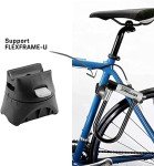 Kryptonite Kryptolok Standard Bike U-Lock with Cable, Heavy Duty Anti-Theft Bicycle U Lock, 12.7mm Shackle and 10mm x 4ft Length Security Cable with Mounting Bracket and Keys