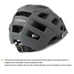 Exclusky Bike Helmet Adults Lightweight Bicycle Helmet Mountain Bike Helmet for Men Women