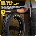 ULTRAVERSE 20x4 E-Bike Fat Tire - Robust, High-Performance 20inch Fat Tyre for MTB and Ebikes, Durable All-Terrain Directional Tread, Superior Density for Street & Trail Adventures-2 Unit