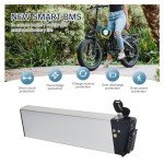 48v Ebike Battery Folding ebike battereies 48v 14ah for samebike Batteries Built-in Electric Bike Akku for 350w 500W 750W 1000w E Bike Foldable e-Bike (48v14ah L430mm)