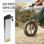 48v Ebike Battery Folding ebike battereies 48v 14ah for samebike Batteries Built-in Electric Bike Akku for 350w 500W 750W 1000w E Bike Foldable e-Bike (48v14ah L430mm)