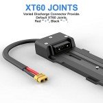 DICHOU 48V Rad Power/Rad Runner/Rad City Ebike Battery - Lithium Ion Ebike Battery for 48Volt 500W 750W 1500W Bafang and Other Ebike Conversion Kit - Front Rear Wheel Battery(20Ah)