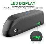 DICHOU 48V Rad Power/Rad Runner/Rad City Ebike Battery - Lithium Ion Ebike Battery for 48Volt 500W 750W 1500W Bafang and Other Ebike Conversion Kit - Front Rear Wheel Battery(20Ah)