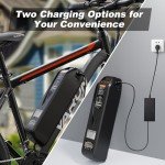 VARUN Electric Bike for Adults 500W (Peak 750W) Electric Mountain Bike, 45 Miles 20 MPH E Bike with 48V Removable Battery, 26" Tires and Front Fork Suspension