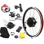 20" Electric Bicycle Rear Wheel E-Bike Conversion Kit 48V 1000W Bike Bicycle Cycling Power Hub Motor SW-810 LED Display Intelligent Controller Set (20'' 48V 1000W Rear Wheel Kit)