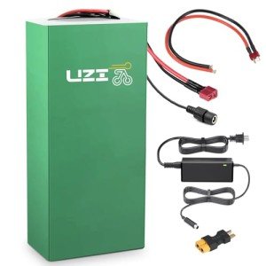Uzi 36V14Ah E-Bike Li-Ion Battery Pack for 0-750W Adult Electric Bicycle Motor for Bike/Trike/Scooter Conversion Kit