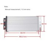 Electric Brushless DC Motor Complete Kit, 48V 2000W 4300RPM High Speed Motor, With 33A 15 Mosfet Controller, Battery Display LCD Throttle, Electric Scooter Bicycle Motorcycle Mid Drive Motor, DIY Part