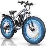 Electric Bike for Adults, 1500/2000W Dual Motor 31MPH, 48V 15.6/23AH Removable Battery, 25-50Miles, 26" All Terrain for Mountains, Snow, Sand, Road,Fat Tire Ebike Full Suspension Bicycle UL2849