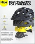 OutdoorMaster MIPS Adult Recreational Cycling Helmet - Carbon Black,M