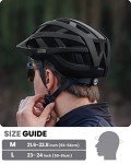 OutdoorMaster MIPS Adult Recreational Cycling Helmet - Carbon Black,M