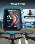 PUCKIPUPPY Labrador Electric Bike for Adults 960W, 48V 20AH Battery Adult Electric Bicycles, 26" Fat Tire Full Suspension Ebike, 28MPH Mountain Beach E Bike, 7 Speed, 80Miles Range, UL2849 Compliant