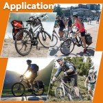 LGECOLFP 48V Ebike Battery 15Ah Battery Pack with USB Port 3A Fast Charger 30A BMS for 48V Controller 250W 350W 500W 750W 1000W Motor