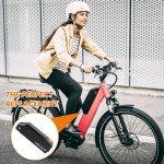 LGECOLFP 48V Ebike Battery 15Ah Battery Pack with USB Port 3A Fast Charger 30A BMS for 48V Controller 250W 350W 500W 750W 1000W Motor