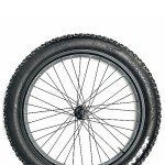 Fat Bike Front Wheel 26''x4.0 with Tyre Hub Spokes Black Alloy Aluminum Snow Bicycle fatbike Rim Wheel 26 Bolt On