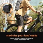 Qlife Cityone Electric Bike for Adults 26" Ebike with 2.1" Tire,Built-in Removable Battery, Peak 750W Motor Ebikes with 7 Speed Commuter Mountain Electric Bicycle, Black