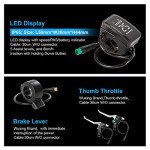 YS YOSE POWER Waterproof Ebike Conversion Kit with Battery Electric Bike 26in Rear Wheel Hub Motor Kit 48V 500W Electric Bike Kit Brushless Cassette Engine