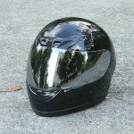 TCMT Gloss Black DOT Flip up Full Face Street Dirt Bike ATV Off-Road Motorcycle Motocross Helmet with Open Face Sun Shield
